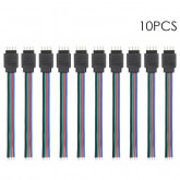 10 Pack RGB 4 Pin Ex...
